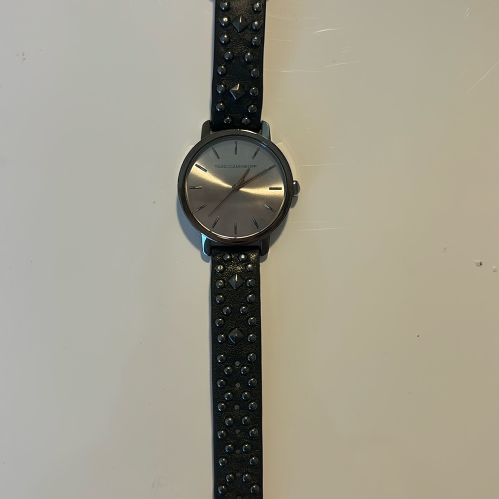 Rebecca Minkoff Genuine Leather Watch